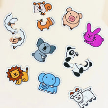 Load image into Gallery viewer, Animal puzzle cards for toddlers