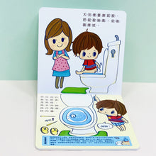 Load image into Gallery viewer, Little boy goes to the toilet